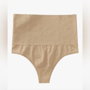 New! Tan Thong Shapewear Panties SZ Small